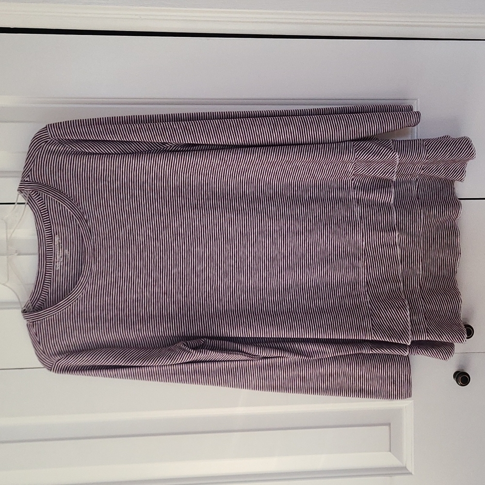 Soft Surroundings Ruffle Hem Comfy Tunic Long Line